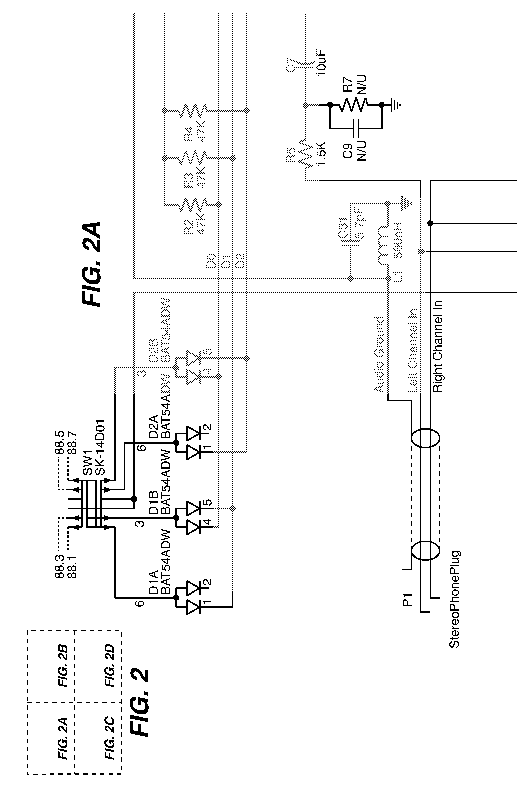 Method and apparatus for sensing a signal absence of audio and automatically entering low power mode