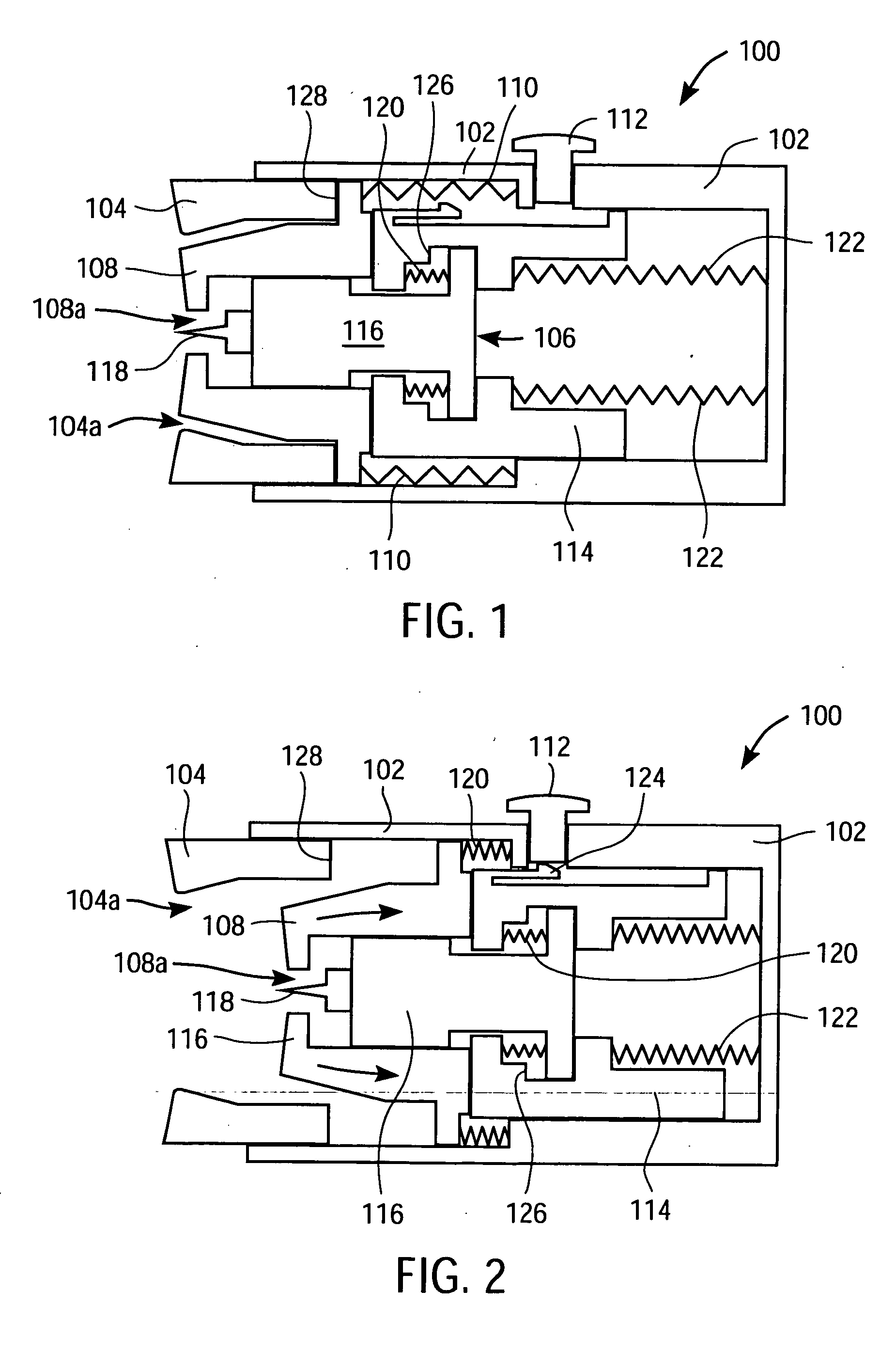 Lancing device with a floating probe for control of penetration depth