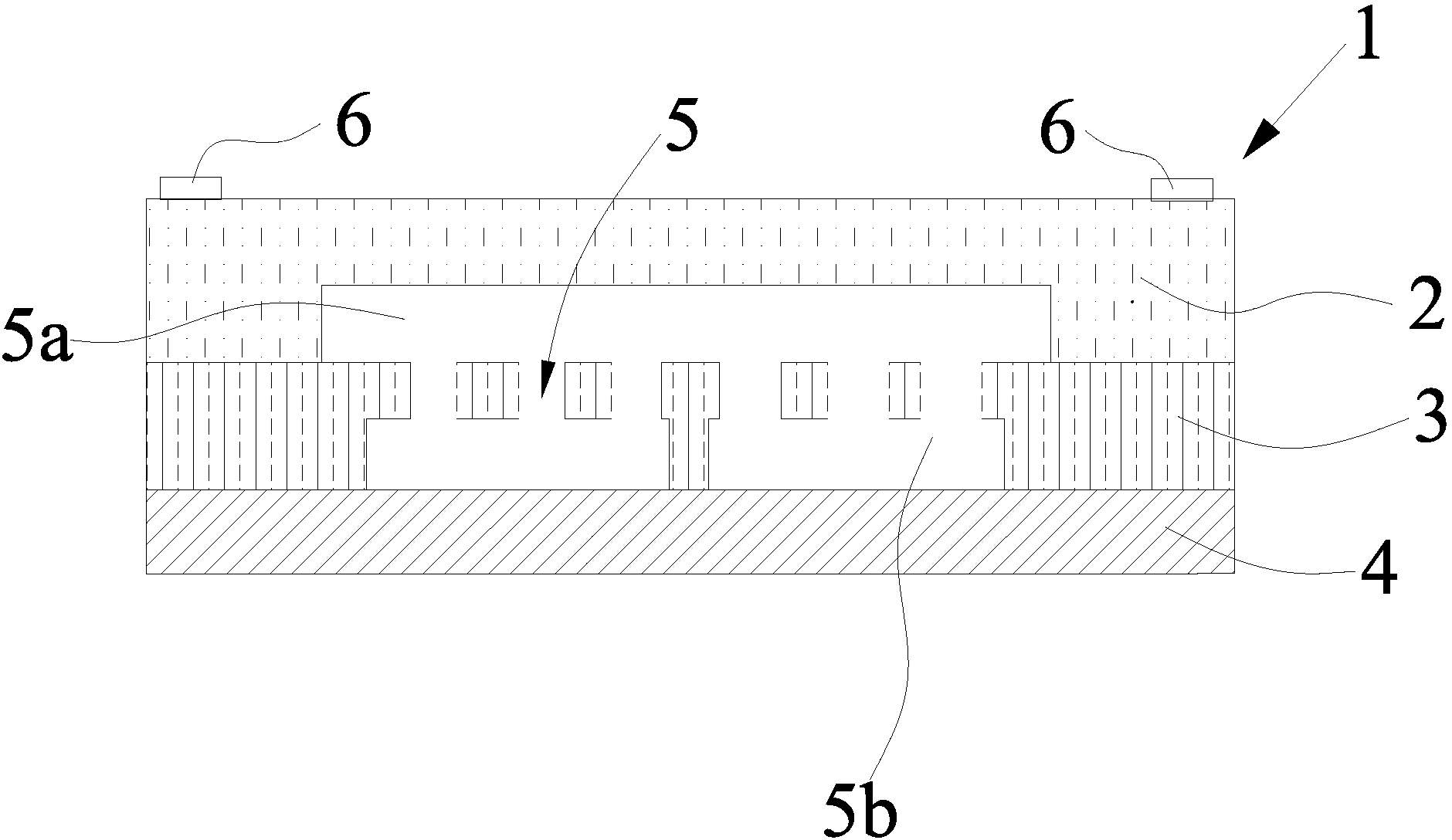 Method for reducing packaging stress of micro-electromechanical system (MEMS) chip through back graphics