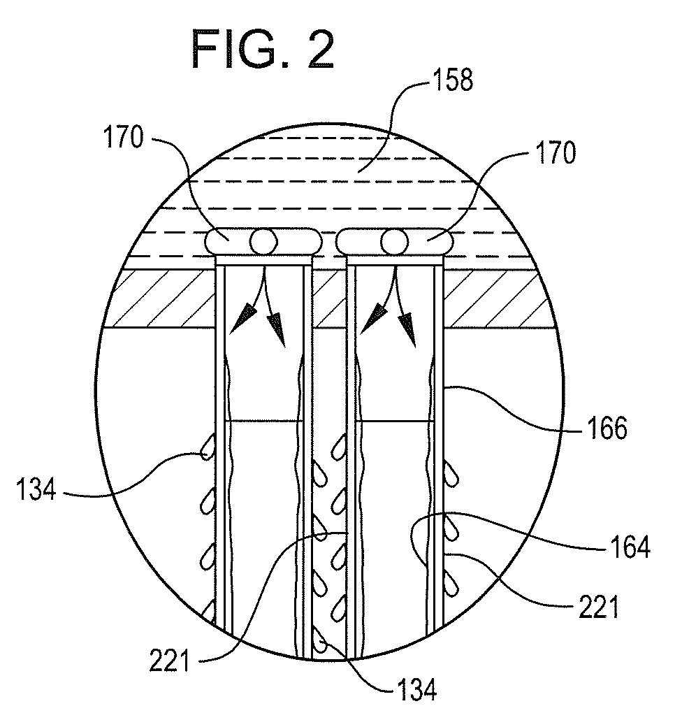 Method for reduction of contaminants in evaporator distillate