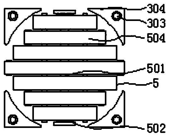 Adjusting and steering device capable of facilitating corrugated paper box conveying