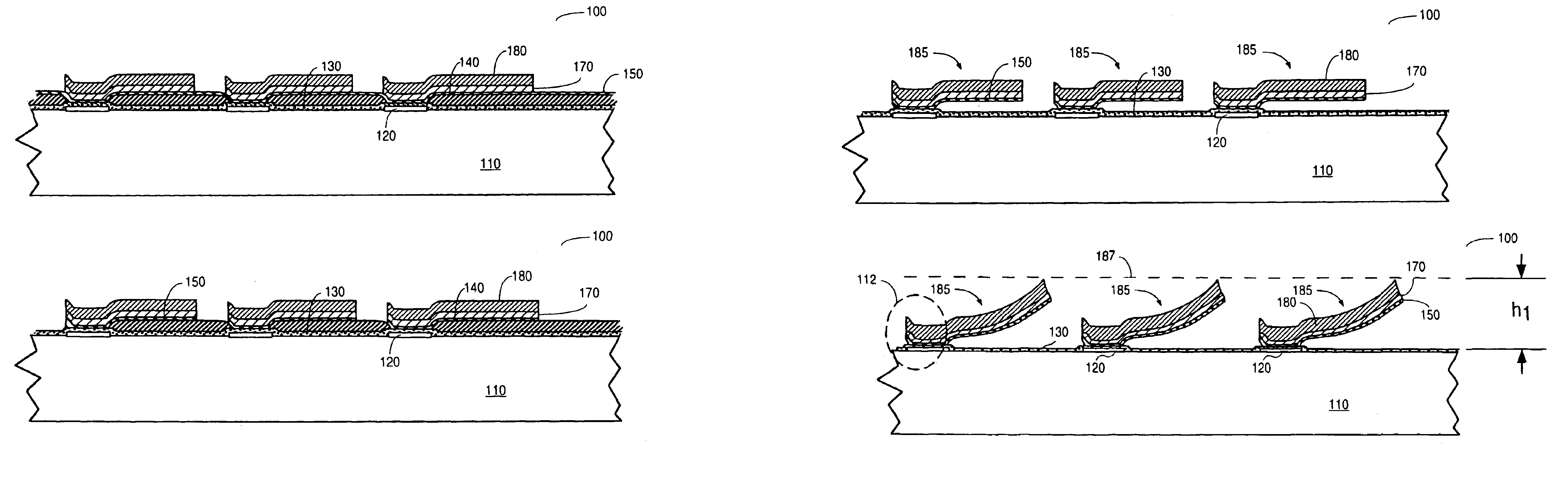 Methods of fabricating and using shaped springs