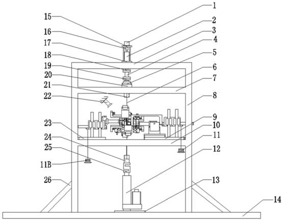 Multi-filament spiral contact detection device and detection method inside steel wire rope