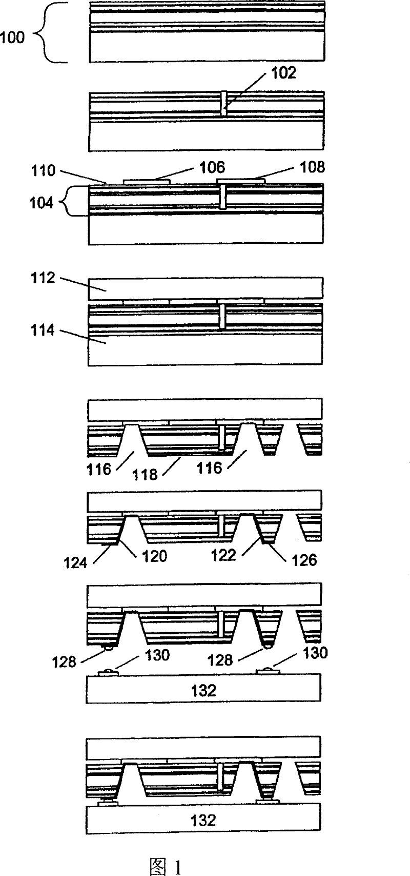 Topside active optical device apparatus and method