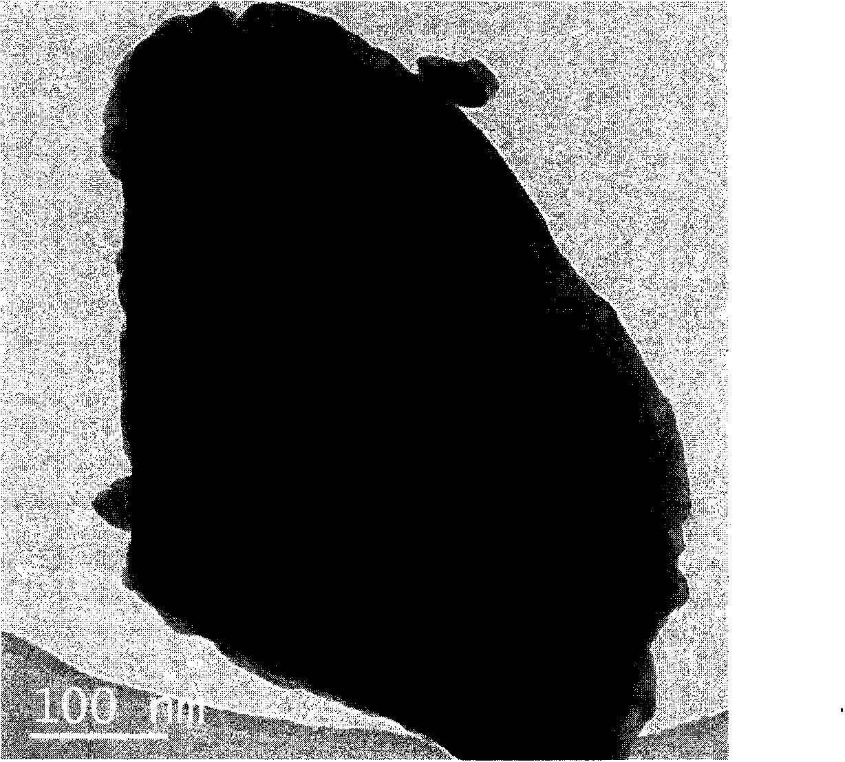 Rare-earth-ion-doped Cs2LiLaCl6 microcrystalline glass and preparation method thereof