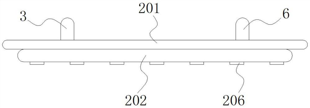 A heat dissipation system with noise reduction function for an engine that is easy to disassemble and assemble