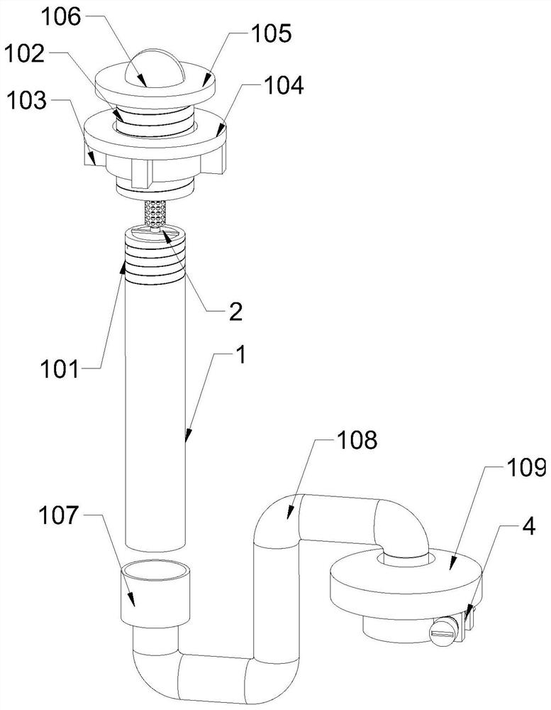 Sterilization and deodorization wash basin drainer