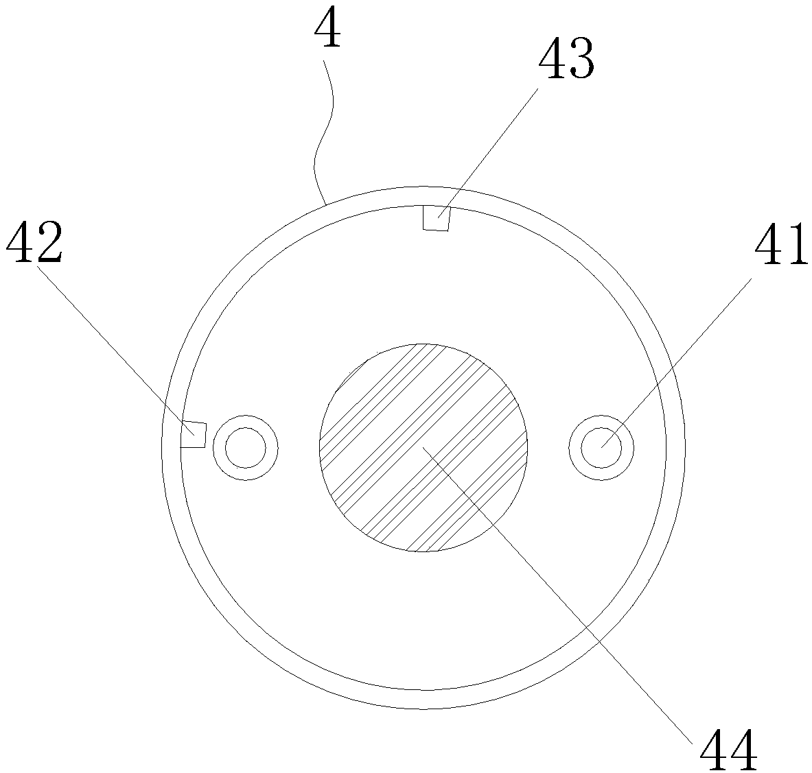 Paint spraying device for production surface of chemical engineering material