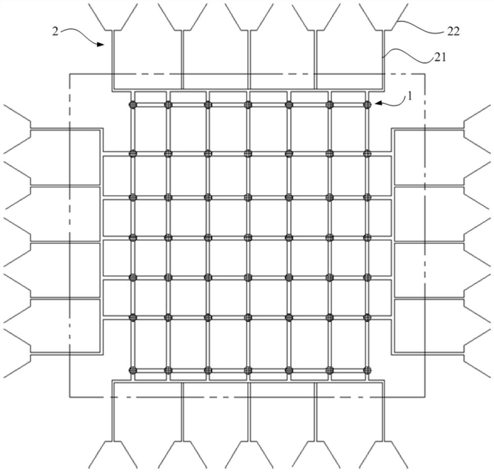 Fishing-light complementary photovoltaic power station and wind energy absorption system thereof