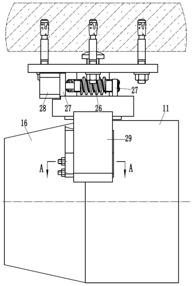 A steerable tunnel jet fan