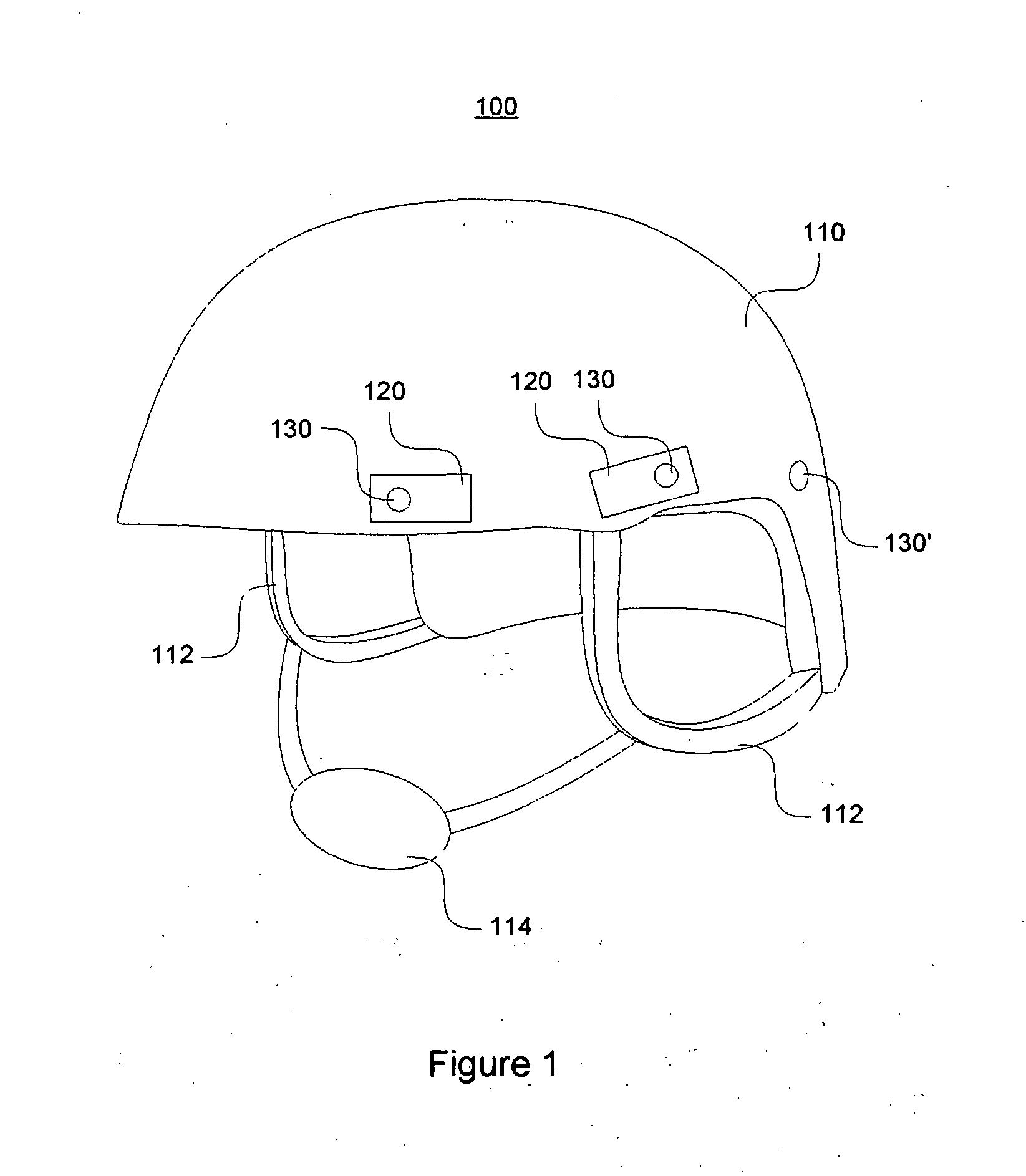 Wearable chassis for a helmet