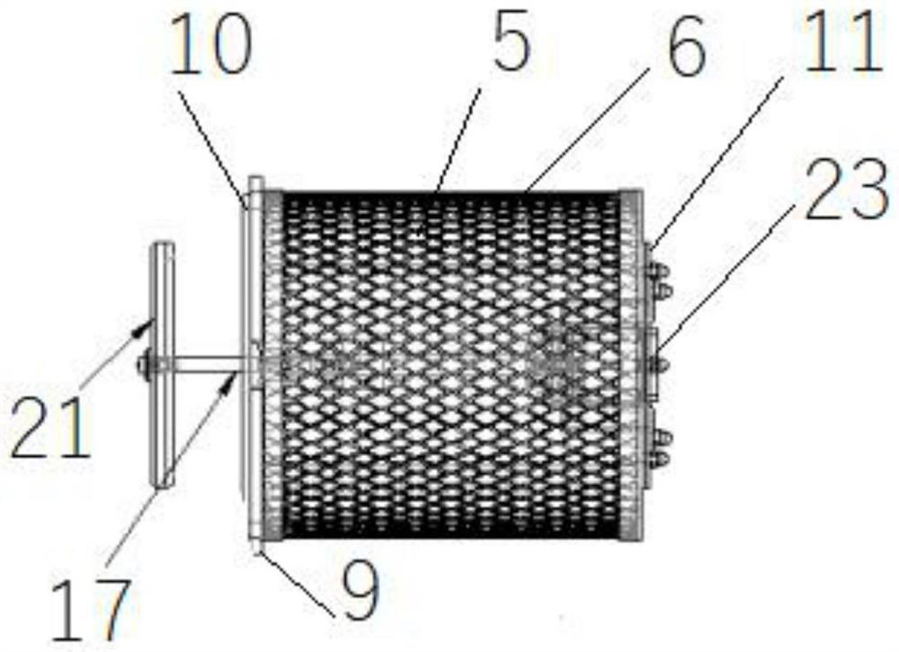 Toxicity cylinder filter capable of being safely replaced