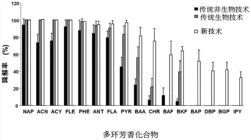 Method for biologically repairing soil polluted by petroleum hydrocarbon compounds and application