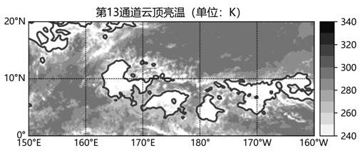 Convective cloud machine learning identification method based on satellite cloud picture