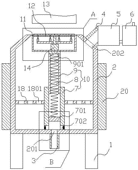 An ash and fume treatment system for continuous calcination of steel scrap