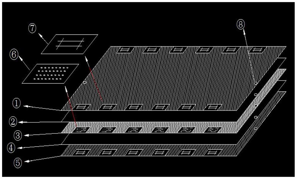 Production method for preventing optical core plate from pressing sliding plate of electric press