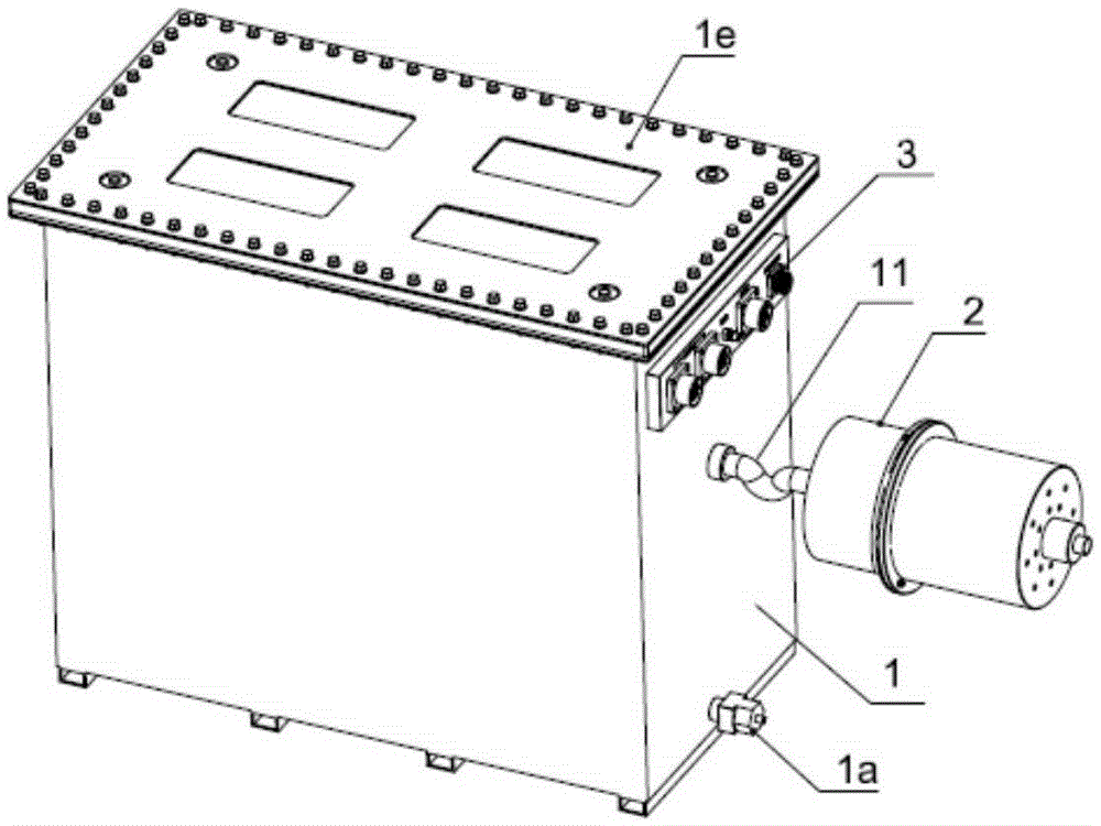 Lithium battery pack with automatic deep water pressure compensation function