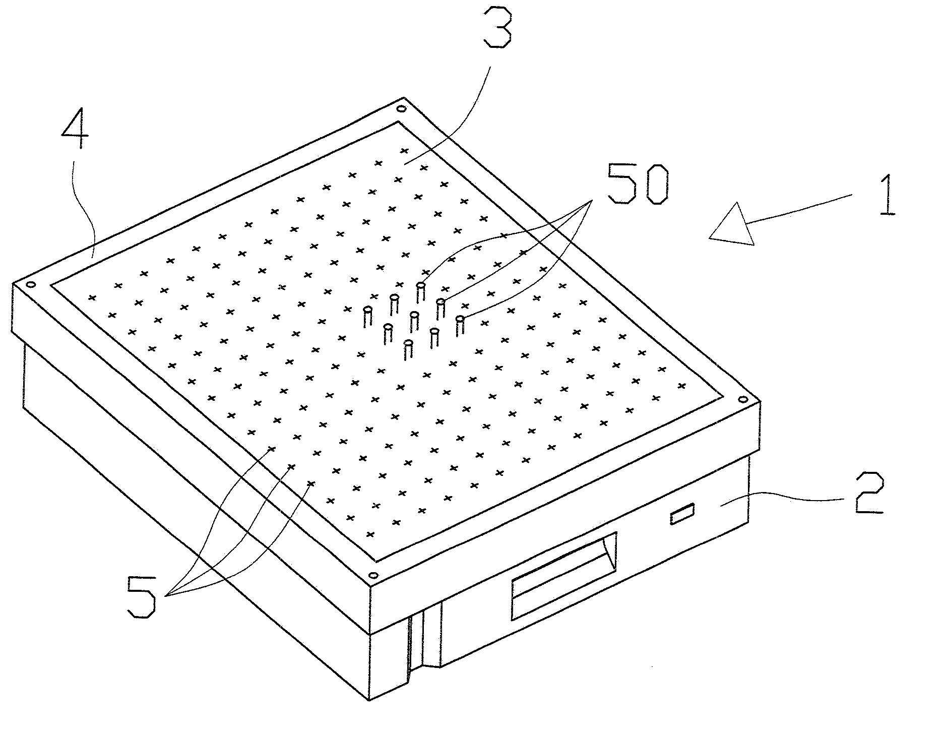 System for the identification of different fastening elements