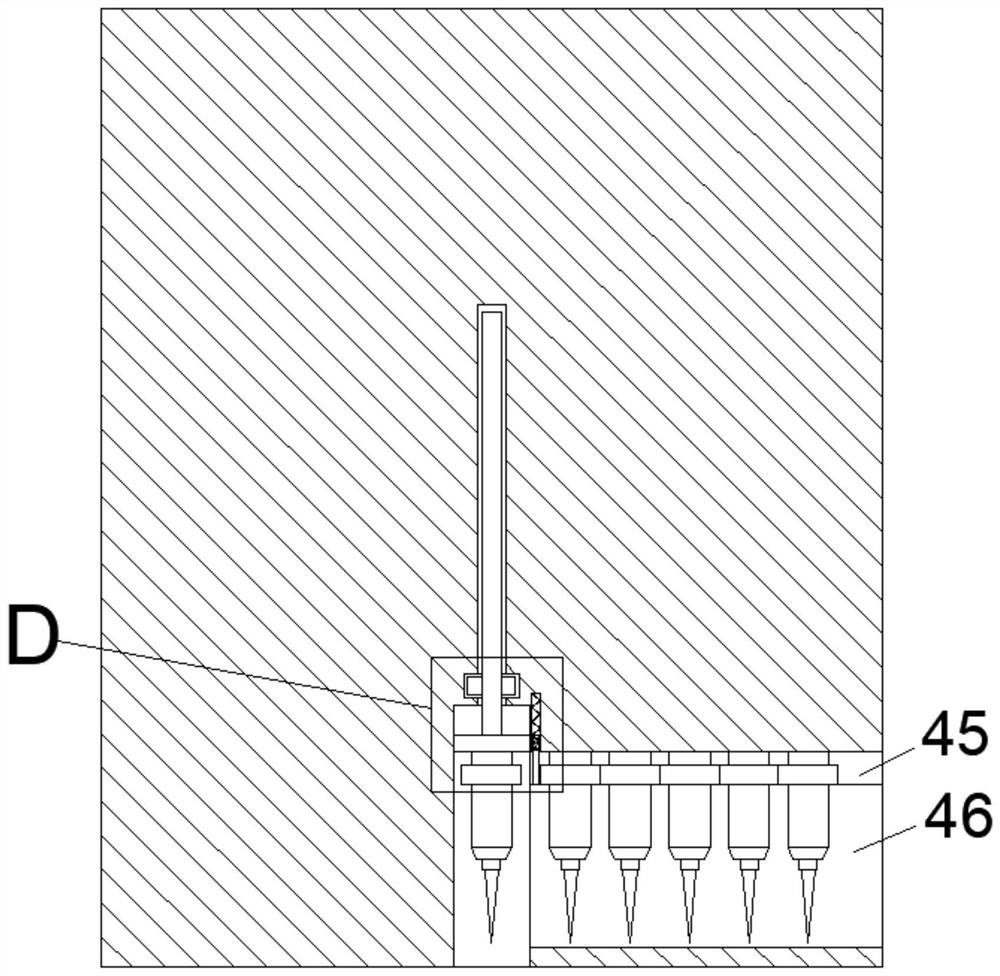 Buried electromechanical equipment mounting device