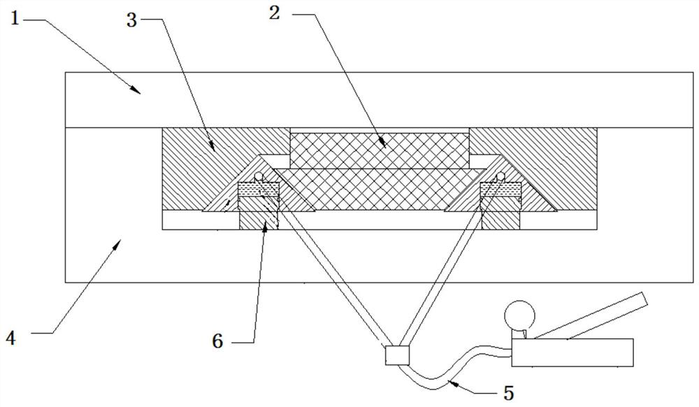 Nuclear power station steam turbine generator spring assembly maintenance device