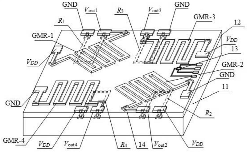 Angle sensor and manufacturing process thereof