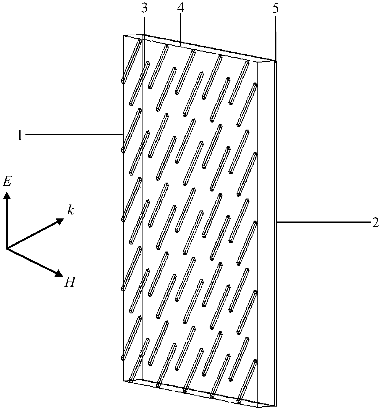 Parallel line dipole structure-based chiral metasurface terahertz polarizer