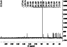 Polyketone compounds with trans-naphthane ring and preparation method and application thereof