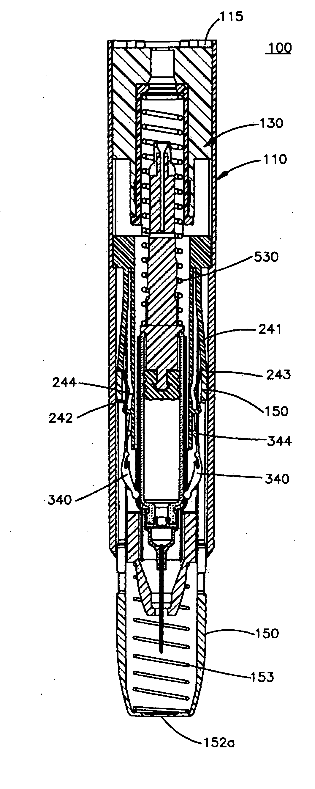 Automatic injector with needle cover