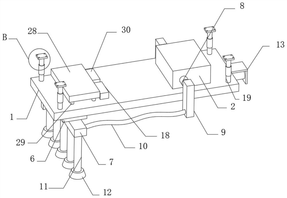 Water and fertilizer drip irrigation integrated device for agricultural greenhouse