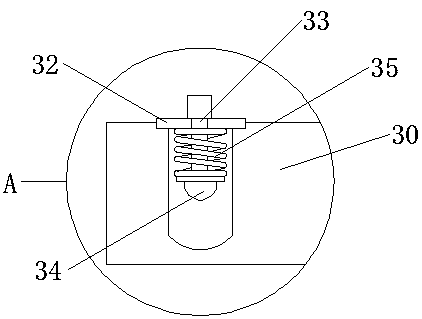 Installing and fixing structure of voltage stabilizer for power system