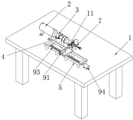 Nuclear power resin grinding wheel detection device and method