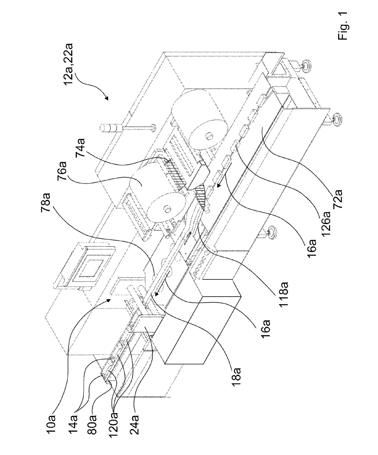 Horizontal transverse sealing station