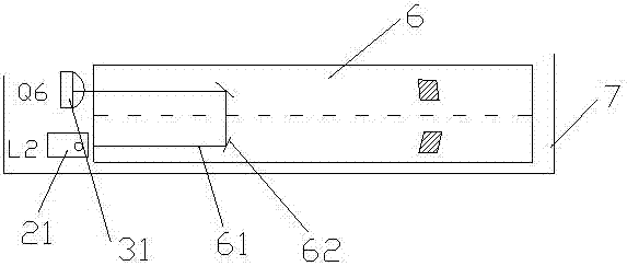 Laser reflection unlocking device and method thereof