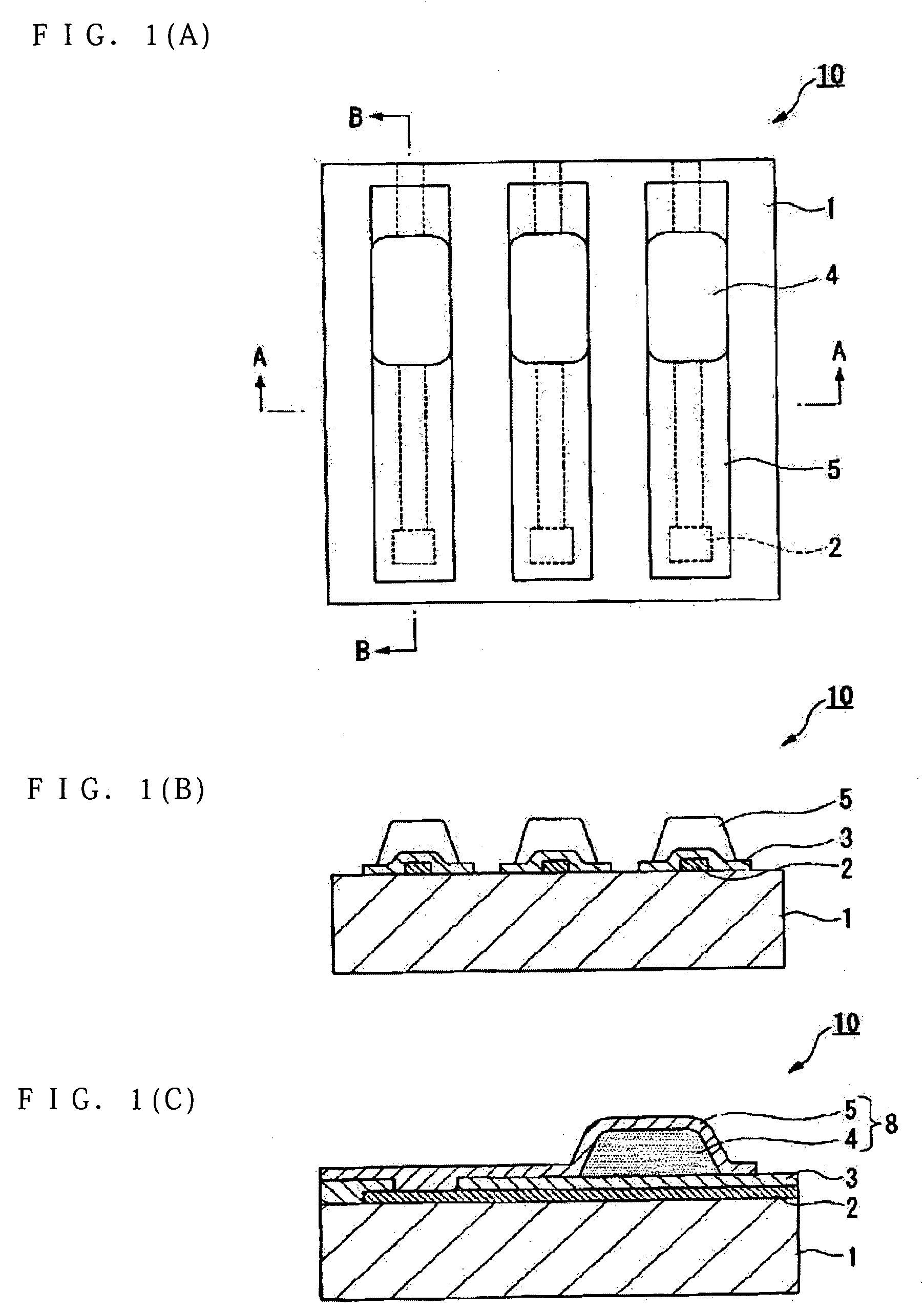 Method for mounting semiconductor device, as well as circuit board, electrooptic device, and electronic device