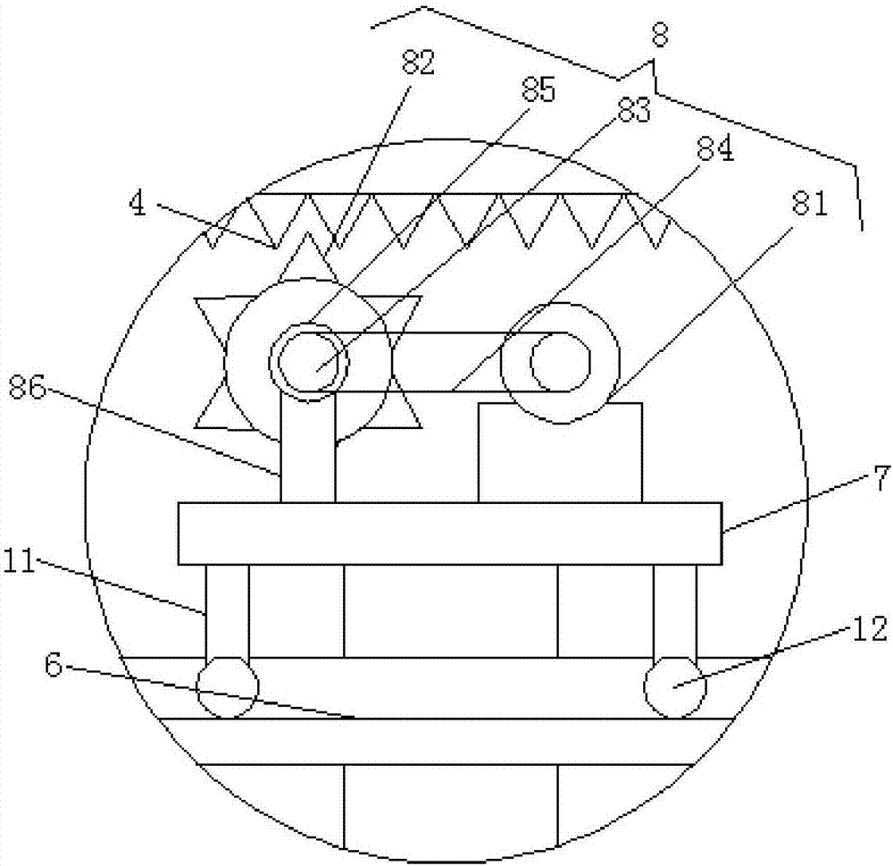 Stacking device for spinning cloth packing