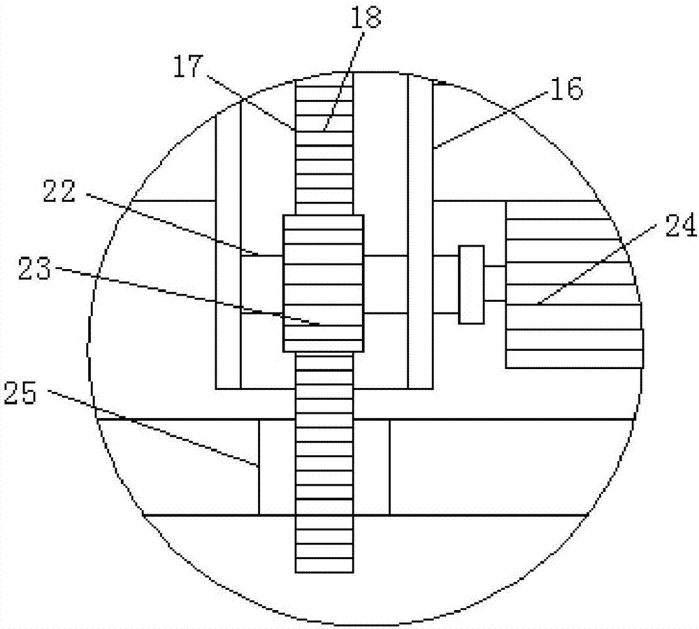 Stacking device for spinning cloth packing