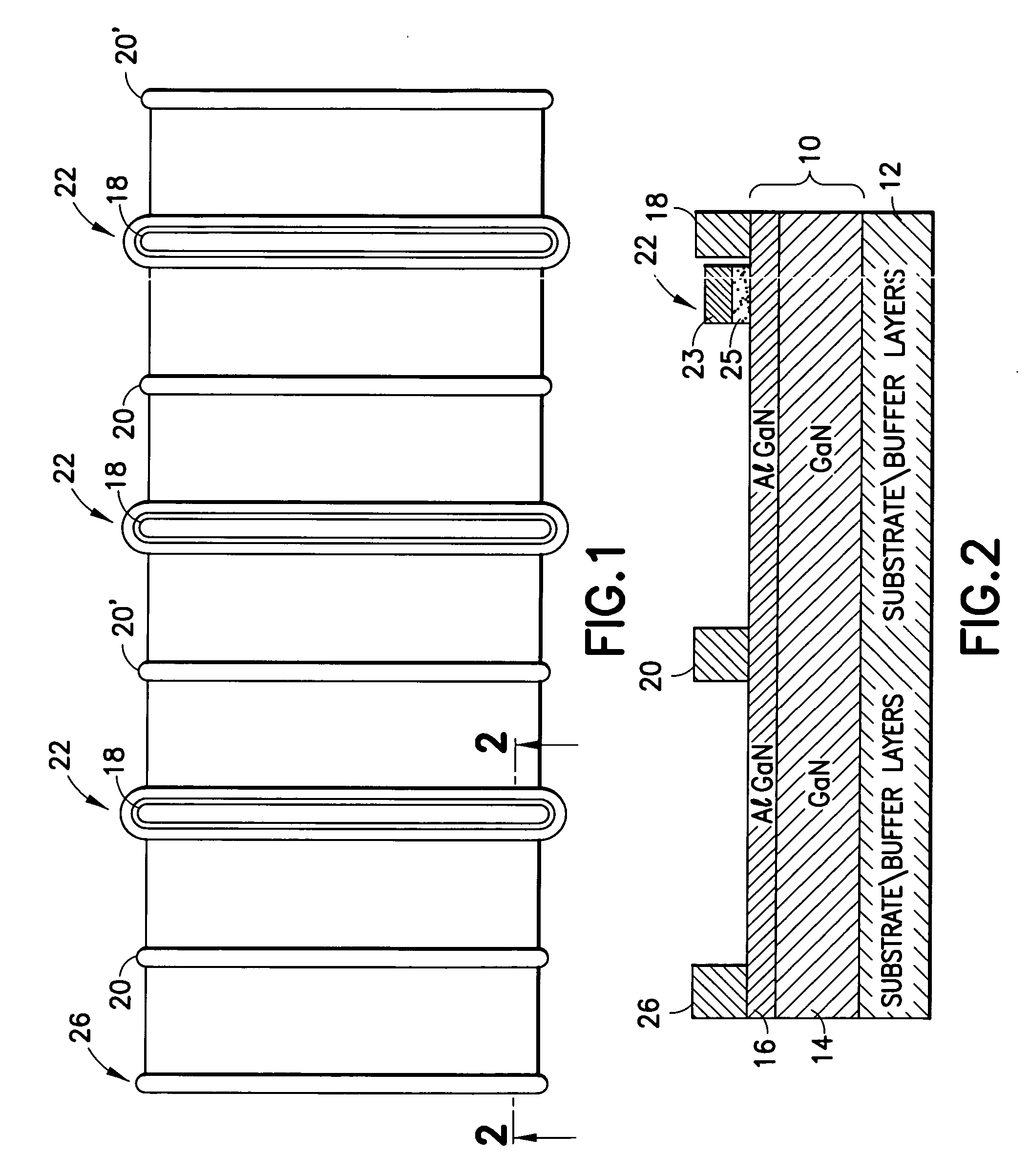III-nitride integrated schottky and power device