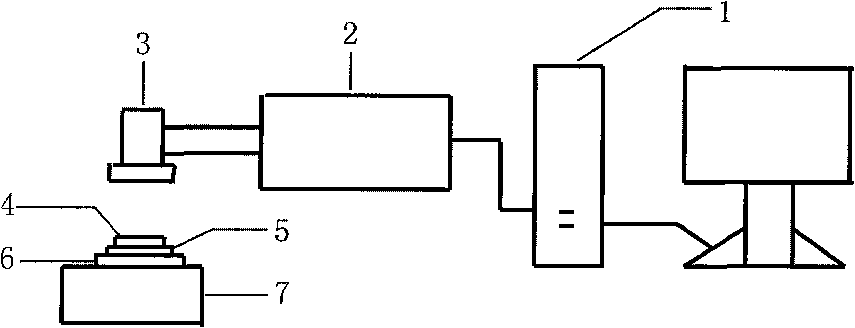 Laser coating device and method based on transparent material