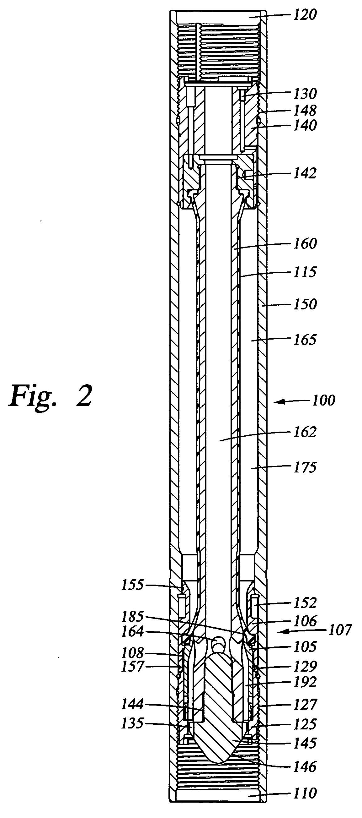 Inline bladder-type accumulator for downhole applications
