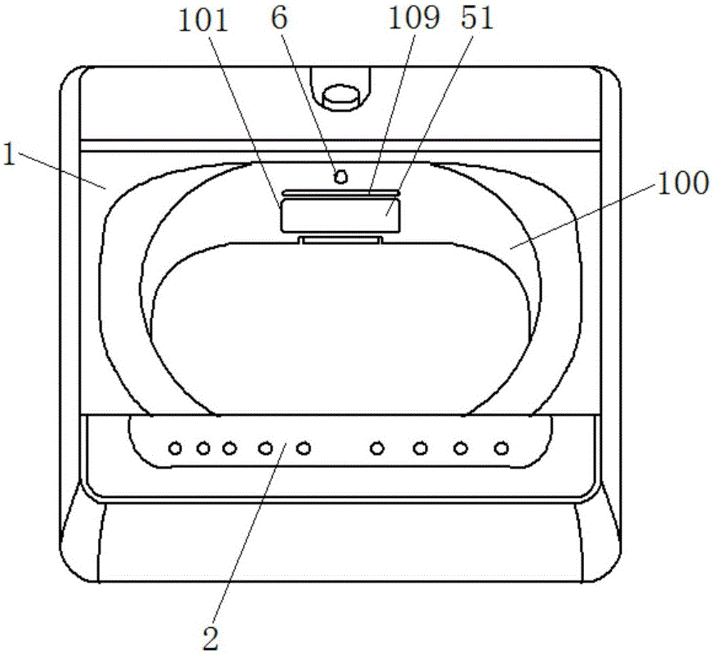 Washing machine with ultrasonic washing function