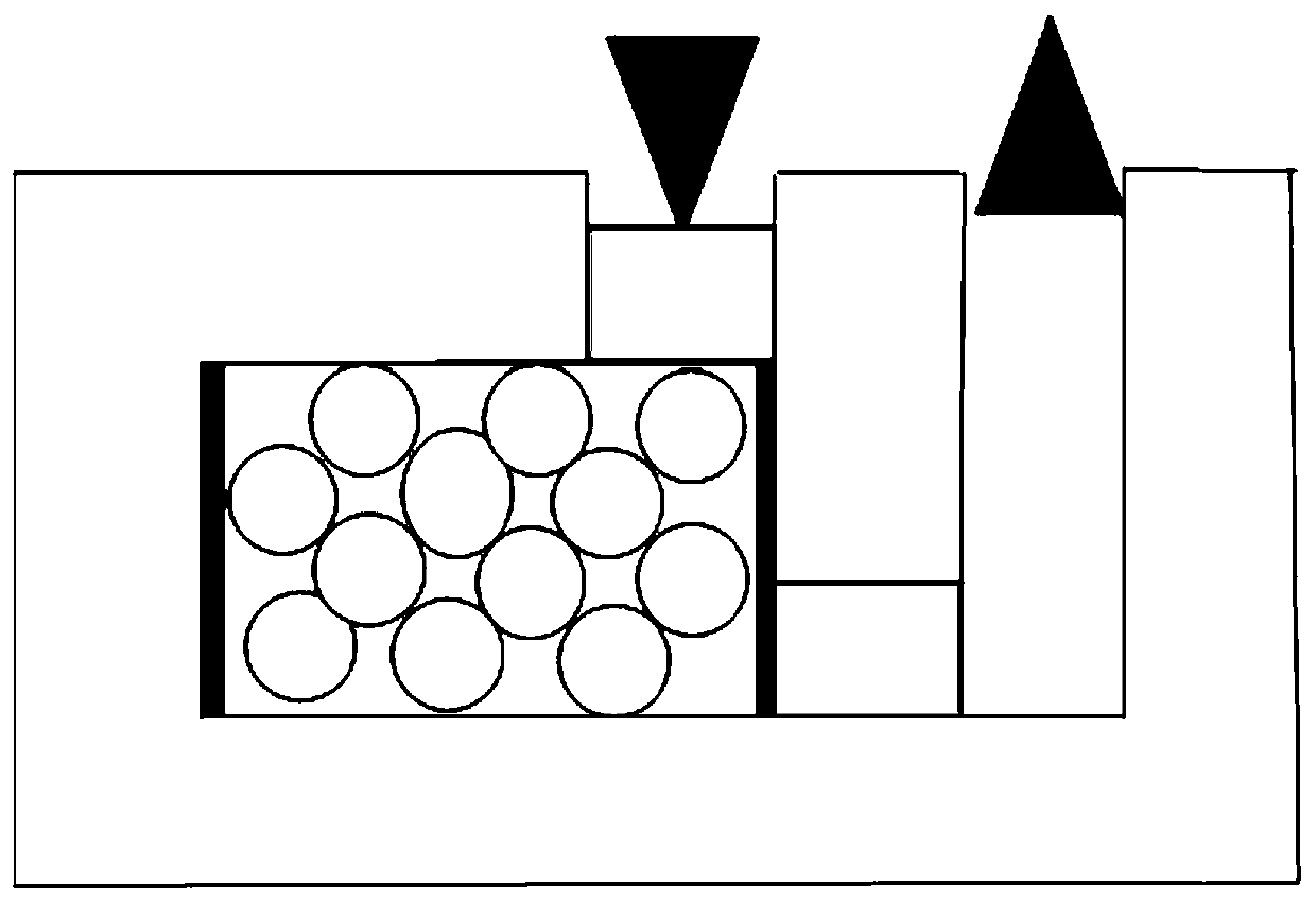 Sandwich structure composite material and preparation method thereof