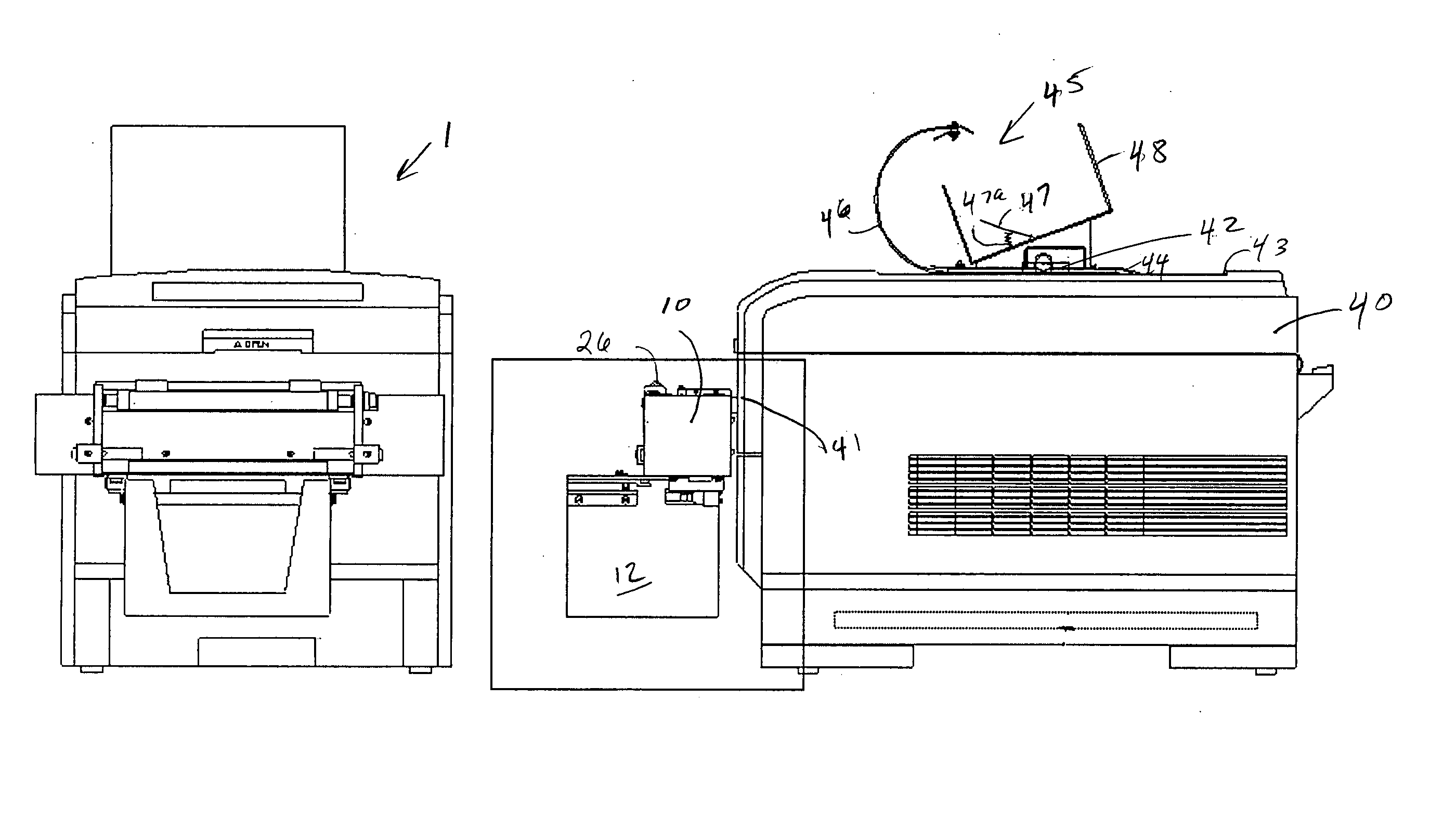 Continuous paper feed system