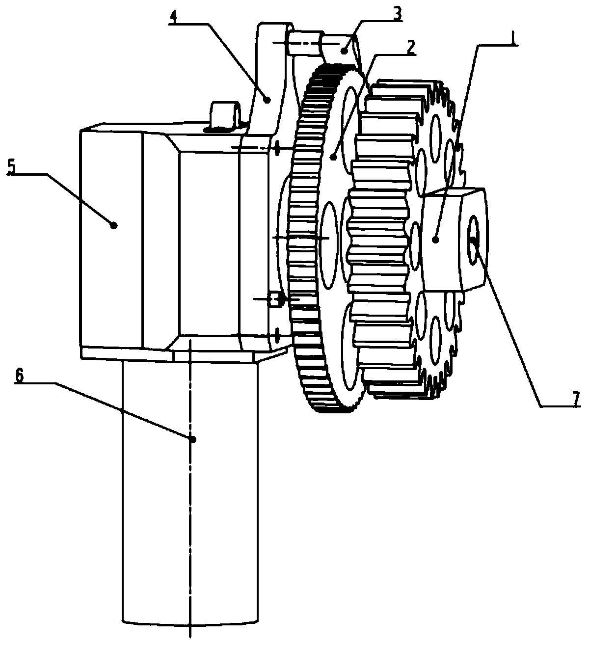 A lens propulsion actuator