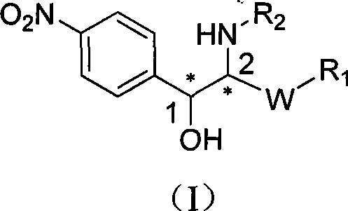 2-amino-1-(4-nitro phenyl)-1-ethanol metalloid protease inhibitor, and preparation and use thereof