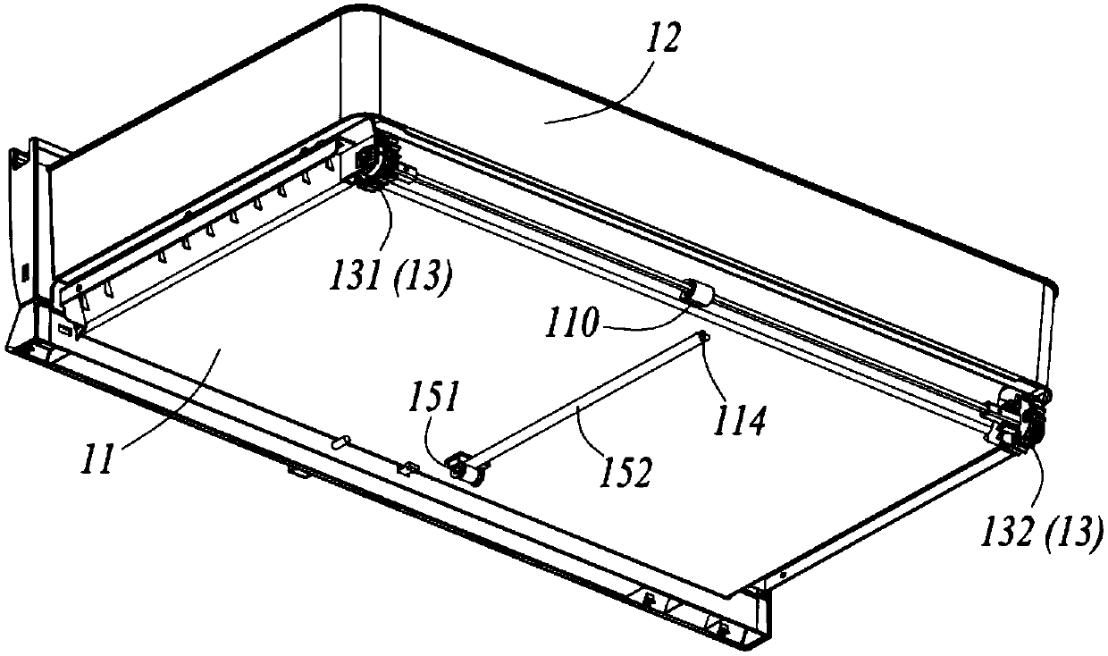 Automatic popup type drawer assembly and refrigerator with drawer assembly