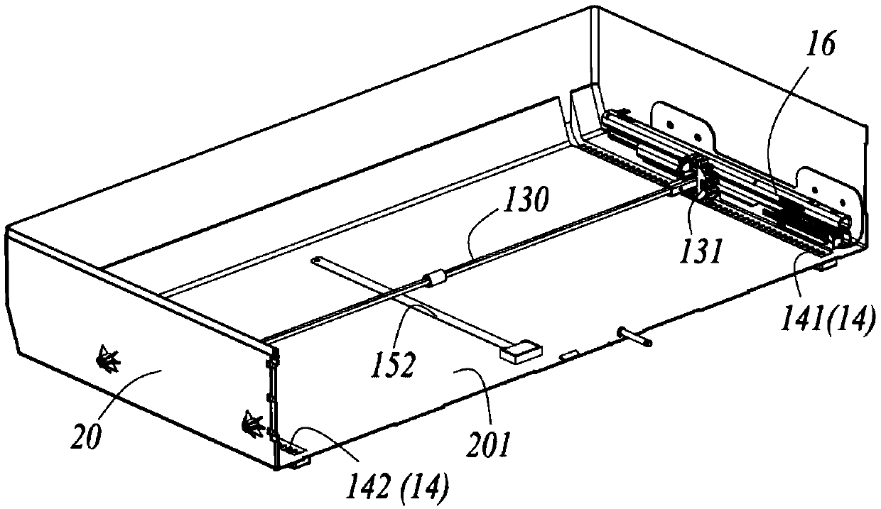 Automatic popup type drawer assembly and refrigerator with drawer assembly