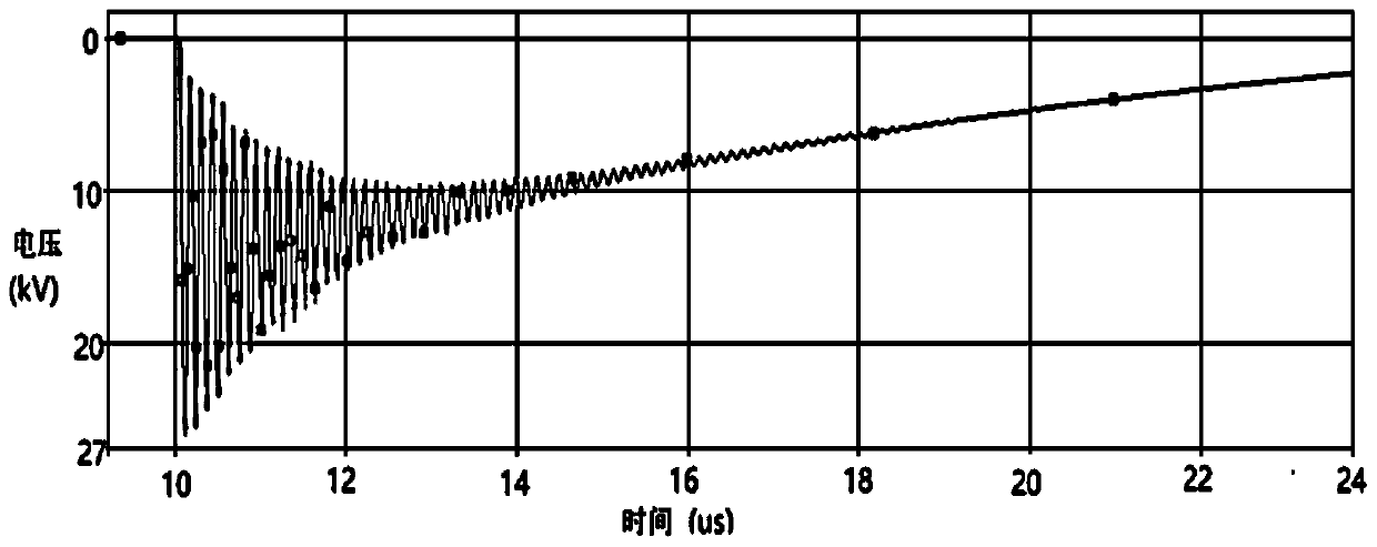 High-voltage pulse signal generator and circuit and circuit parameter calculation method thereof