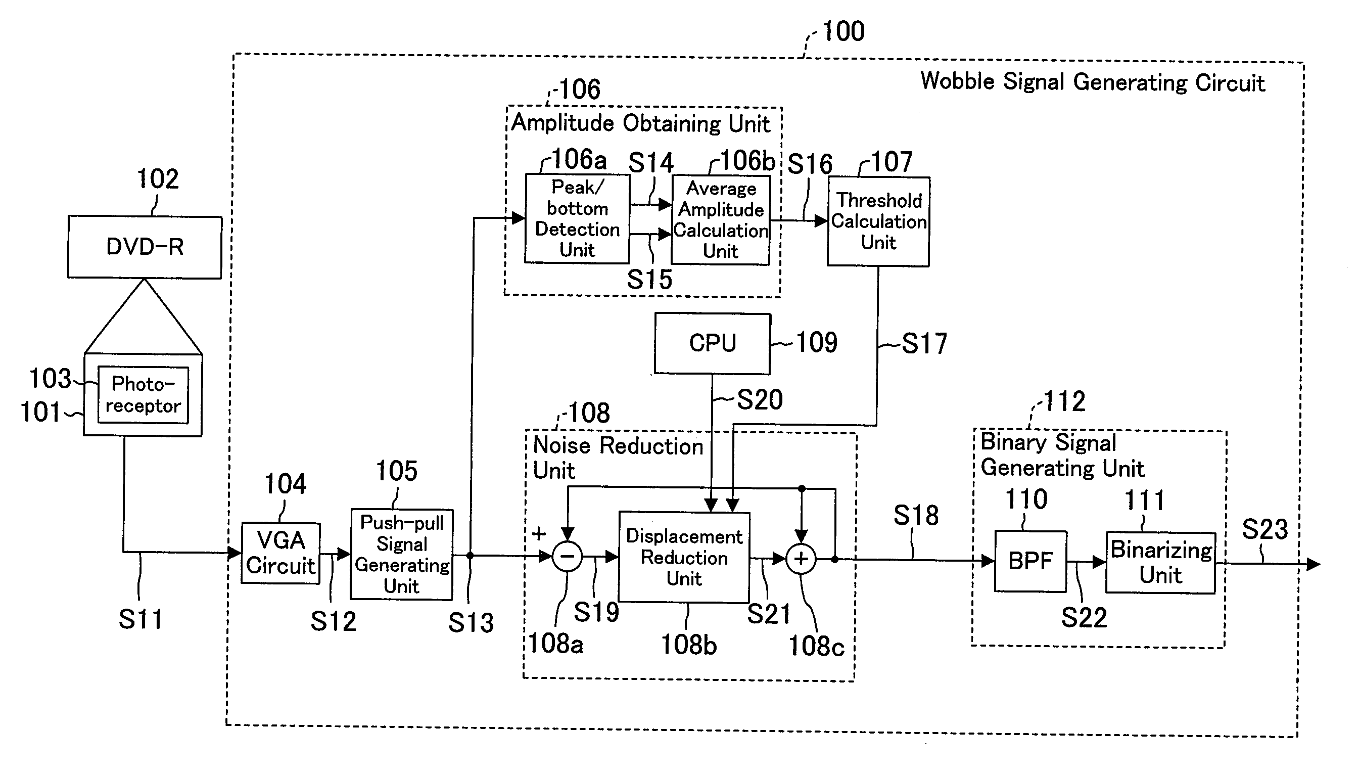 Information recording system and an information recording method