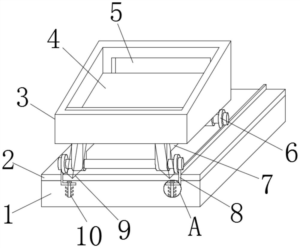 Conveying trolley for concrete pre-embedded angle steel guide rails and use method of conveying trolley