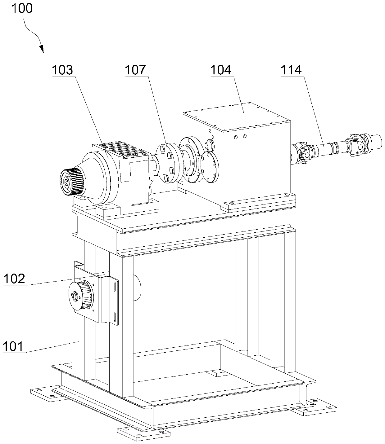 Winding device of unwinding machine